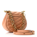 Calfskin Quilted Nano Drew Bijou Shoulder Bag Blushy Pink