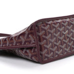 Goyardine Reversible Mini Anjou Burgundy