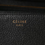 Goatskin Medium Classic Box Flap Bag Black