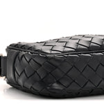 Calfskin Intrecciato Small Camera Bag Navy