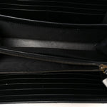 Calfskin Matelasse GG Marmont Chain Wallet Black