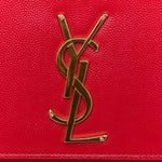 Grain De Poudre Classic Monogram Cassandre Clutch Lipstick Fuchsia