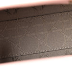 Metallic Lambskin Cannage Mini Lady Dior Lotus