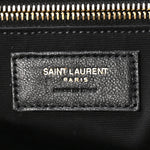 Lambskin Quilted Maxi Icare Shopping Tote Black