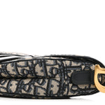 Oblique Saddle Bag Blue