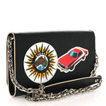 Epi World Tour Twist Chain Wallet Black