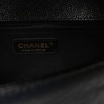 Caviar Quilted New Medium Boy Flap Black