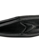 Pebbled Calfskin Soho Wallet On Chain Black