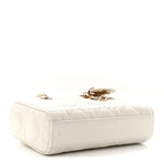 Lambskin Cannage Micro Lady D-Joy Latte
