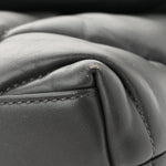 Lambskin Quilted Toy Loulou Puffer Monogram Chain Satchel Fog