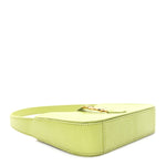 Calfskin Lizard Embossed Le 5 A 7 Mini Hobo Dull Lime