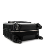 Monogram Jumbo GG Canvas Textured Calfskin Small Carry On Trolley Black