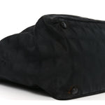 Nylon Large Travel Tote Black
