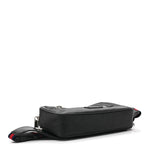 Soft GG Supreme Monogram Web Belt Bag Black Grey