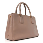 Saffiano Small Galleria Double Zip Tote Cammeo