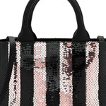 Sequin Broccato Tote Black Cipria