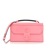 Patent Calfskin Small Elisa Baguette Bubble Gum