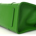 Grained Calfskin Medium The Tote Bag Kiwi