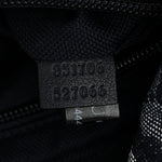 Denim Monogram Web Belt Bag Blue Multicolor