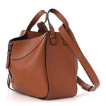 Calfskin Small Hammock Shoulder Bag Tan