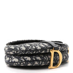 Oblique Saddle Bag Blue