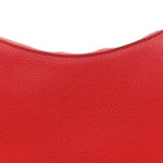 Grainy Calfskin Rockstud Mini Hobo Red