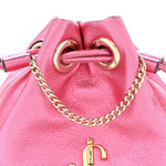 Metallic Nappa Mini Marcheline Shoulder Bag Peony