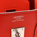 Swift Birkin 25 Rouge Tomate