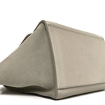 Spazzolato Calfskin Nubuck Small Trapeze Quartz