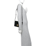 Shiny Calfskin Teen Triomphe Black