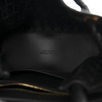 Nappa Intrecciato Small Andiamo Shoulder Bag Black