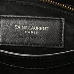 Calfskin Y Quilted Monogram Toy Loulou Crossbody Bag Black