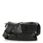 Paper Calfskin Maxi Intreccio Medium Arco Camera Bag Camping