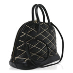 Lambskin Malletage Alma PM Black