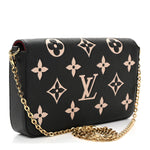 Empreinte Monogram Giant Felicie Pochette Black Beige