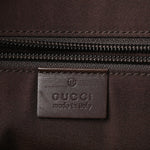 Monogram Calfskin Perforated Medium Flat Messenger Bag Dark Brown