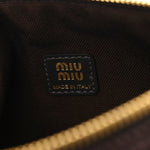 Corduroy Pouch Bag Ebony Baltic Blue