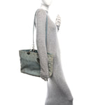 Denim Cannage Lady Dior Light Blue