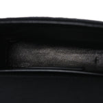 Jersey Wool Patchwork Monogram Mini Jamie Baguette Black