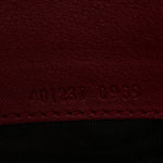 Velvet GG Monogram Mini Dionysus Chain Wallet Red Cipria