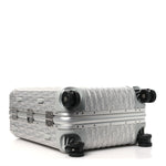 X RIMOWA Aluminum Gradient Cabin Luggage Silver