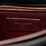 Grain De Poudre Monogram Cassandra Clasp Bag Black