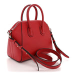 Sugar Goatskin Mini Antigona Red