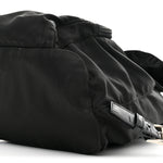 Tessuto Nylon Vela Cinch Backpack Black