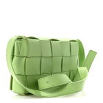 Lambskin Maxi Intrecciato Cassette Crossbody Bag Pistachio