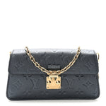 Metallic Empreinte Metis Wallet On Chain Navy Nacre