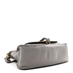 Calfskin Medium Marcie Satchel Cashmere Grey