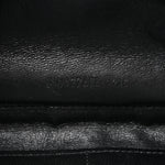 Grain De Poudre Matelasse Chevron Monogram Chain Wallet Black