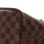 Damier Ebene Neo Neverfull MM Rose Ballerine