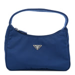 Tessuto Nylon Sport Mini Shoulder Bag Bluette